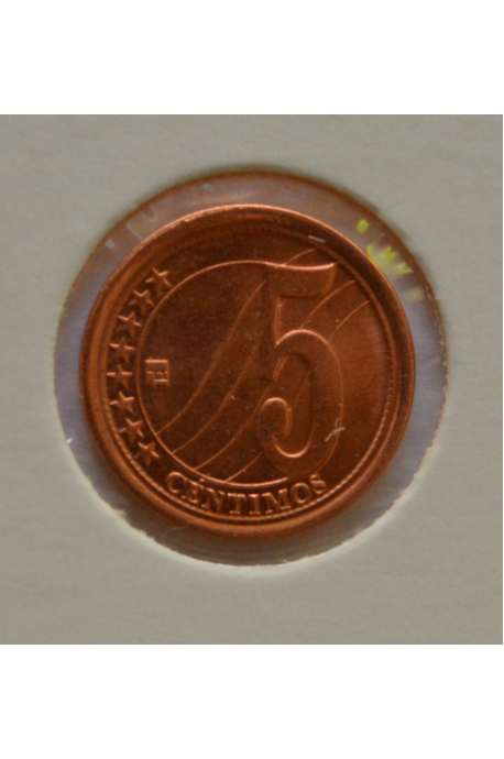 5 Céntimos  - 2009