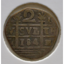 2 Reales  - 184  (Año 1814)