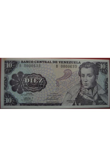 10 Bolívares Modelo H