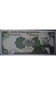 20 Bolívares Septiembre 18 1979 Serie Y7