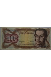 100 Bolívares  Septiembre 18 1979 Serie Y8