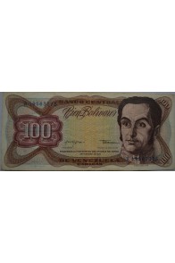 100 Bolívares  Septiembre 18 1979 Serie B8