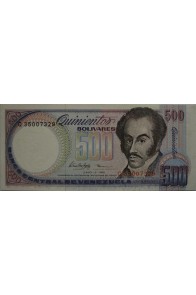 500 Bolívares Junio 5 1995 Serie Q8