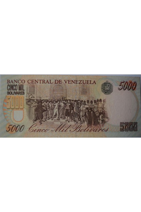 5000 Bolívares Modelo B