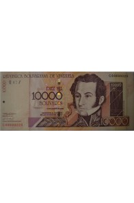 10000 Bolívares Agosto 13 2002 Serie C8