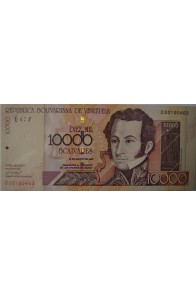 10000 Bolívares Agosto 13 2002 Serie D8
