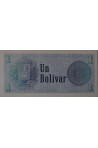 1 Bolívar Octubre 05 1989 Serie Reverso