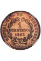 1 Centavo  - 1863 (E)