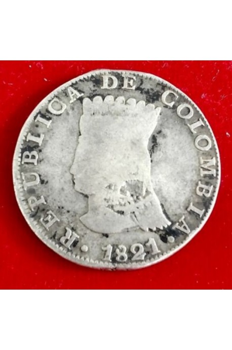 2 Reales  Gran Colombia 1820 - 1830