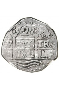 2 Reales  - 1817-21