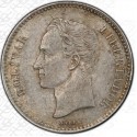 1/5 Bolívar  - 1879