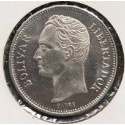 1 Bolívar  - 1989 "Rev. Large letters and date"