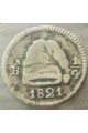 1/4 Real  Gran Colombia 1821