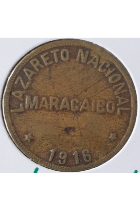 2 Bolívares "Lazareto Nacional Maracaibo" 