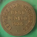 0.12 1\2 Bolívares Leproserias Nacionales Cabo Blanco 1936