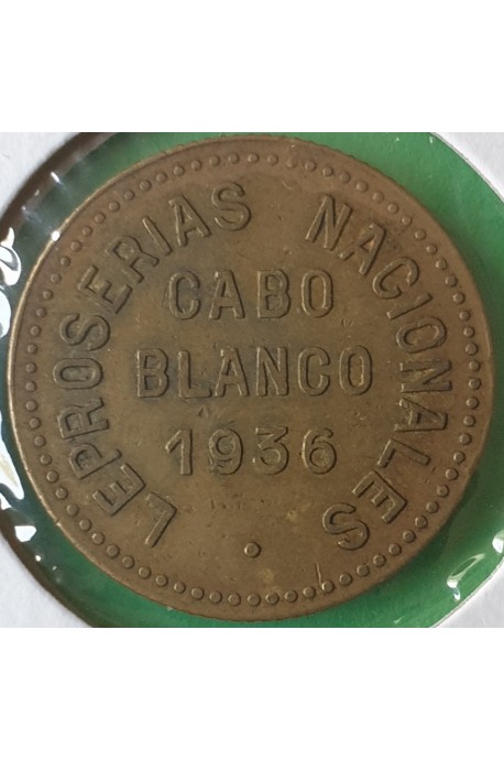 1 Bolívar Leproserias Nacionales Cabo Blanco 1936