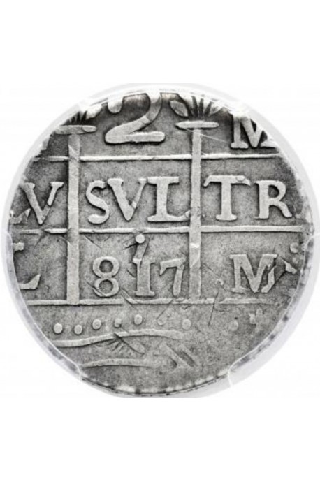 2 Reales  - 817  (Año 1817)