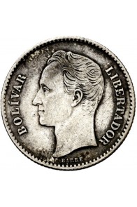 1 Bolivar  - 1886