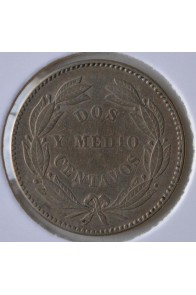 2 1/2 Centavos  - 1876