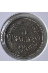 5 Centimos  - 1896