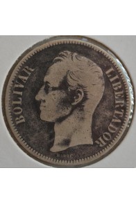 5 Bolivares  - 1886