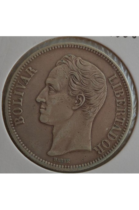 5 Bolivares  - 1888